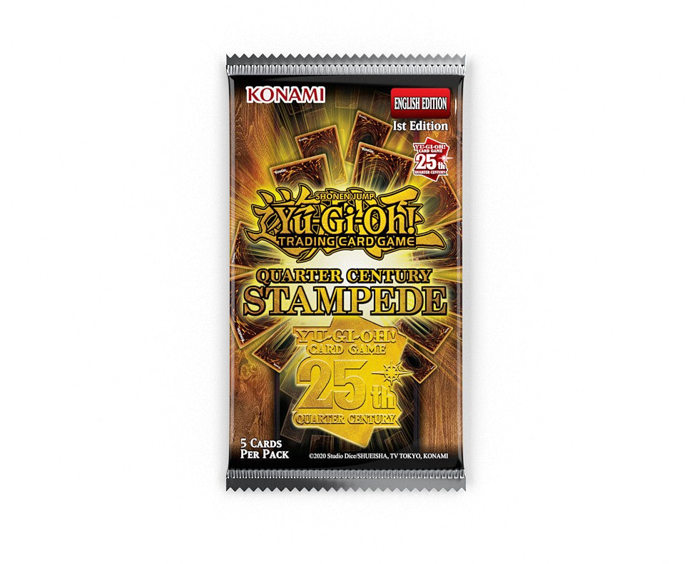 Yu-Gi-Oh Quarter Century Stampede Booster Box Yu-Gi-Oh Quarter Century Stampede Booster Box