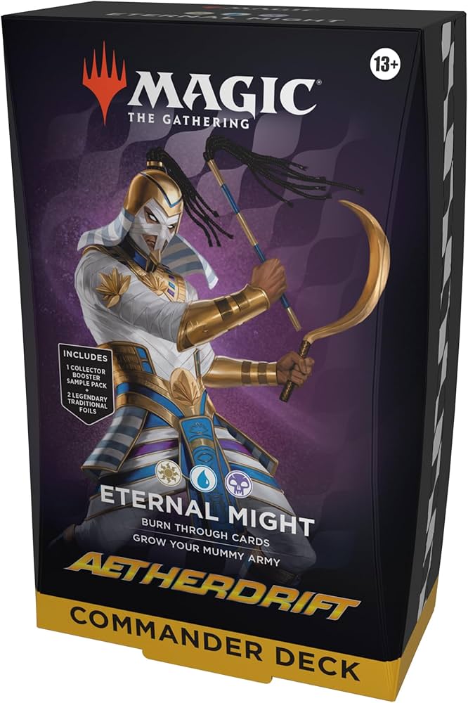 Aetherdrift Commander Deck Eternal Might