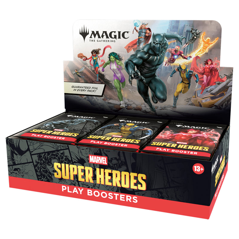 Marvel Super Heroes Play Booster Box