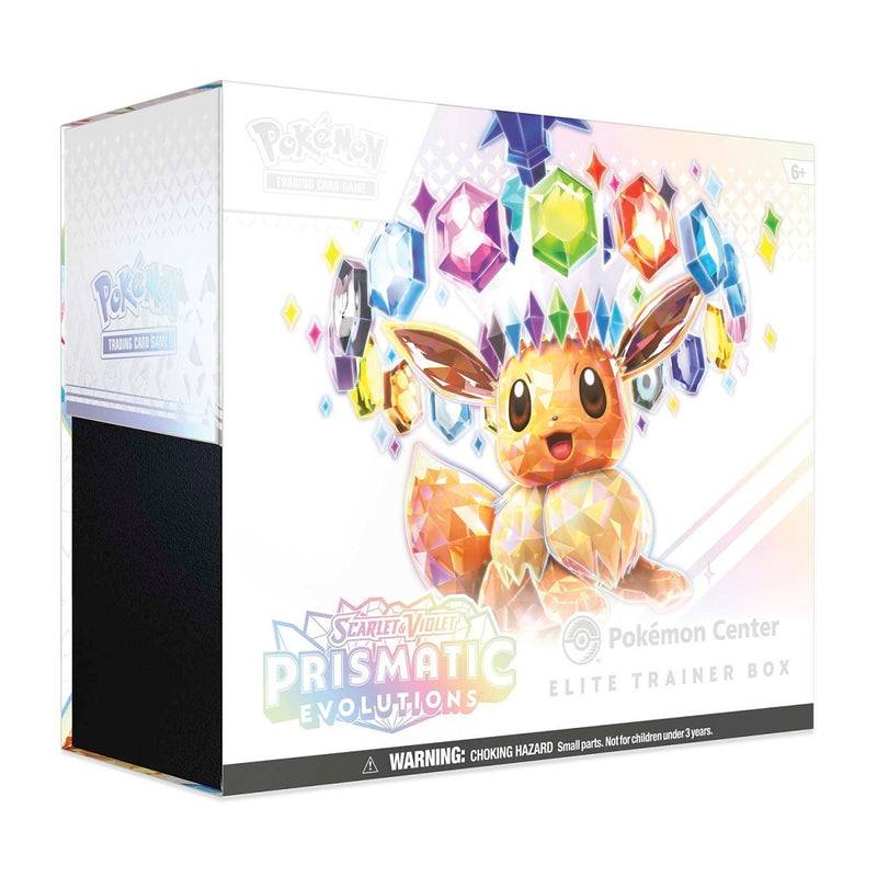 Scarlet and Violet Prismatic Evolutions Elite Trainer Box