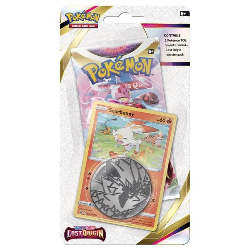 Sword & Shield - Lost Origin Checklane Blister - Scorbunny