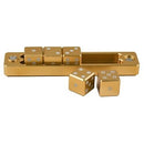 Ultra Pro Gravity Dice D6 5-pc Gold