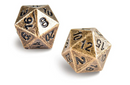 Ultra Pro Heavy Metal D20 2-pc Antique