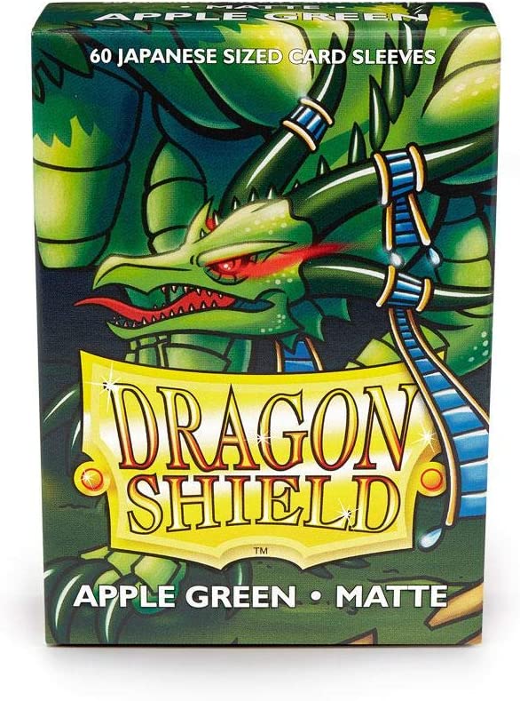 Dragon Shield Japanese Size Sleeves Apple Green Matte 60CT