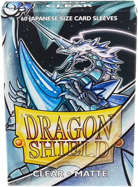 Dragon Shield Japanese Size Sleeves Clear Matte 60CT