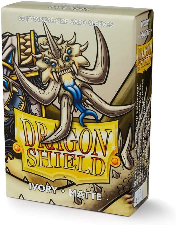 Dragon Shield Japanese Size Sleeves Ivory Matte 60CT