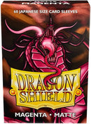 Dragon Shield Japanese Size Sleeves Magenta Matte 60CT