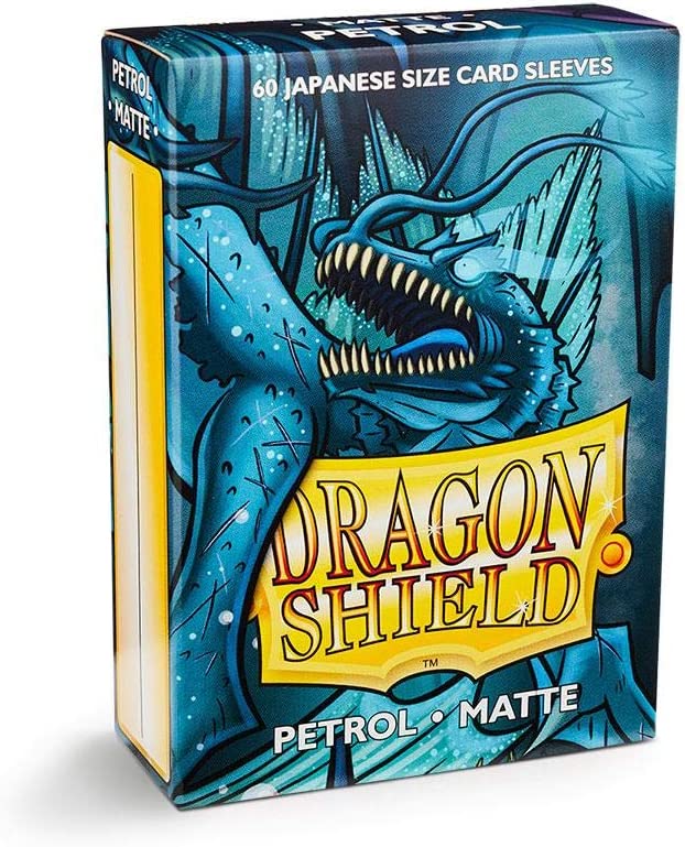 Dragon Shield Japanese Size Sleeves Petrol Matte 60CT