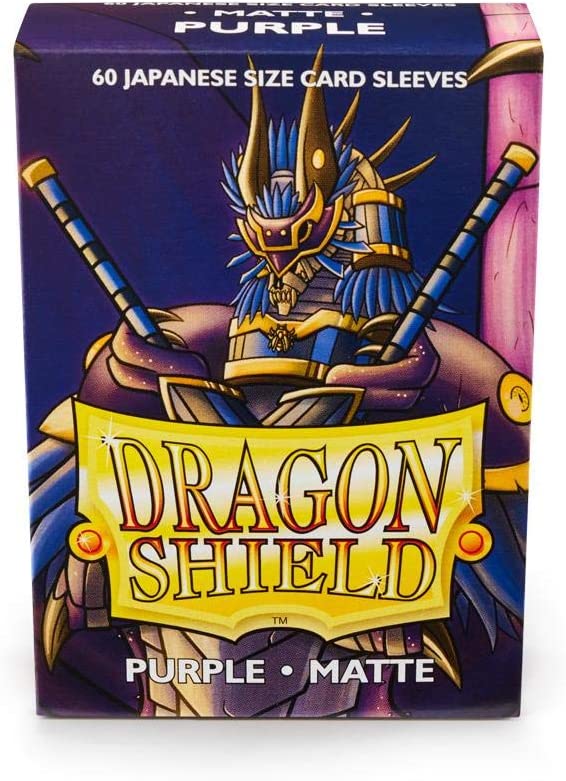 Dragon Shield Japanese Size Sleeves Purple Matte 60CT