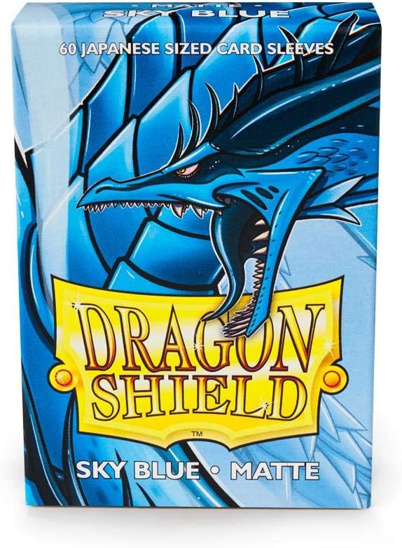 Dragon Shield Japanese Size Sleeves Sky Blue Matte 60CT