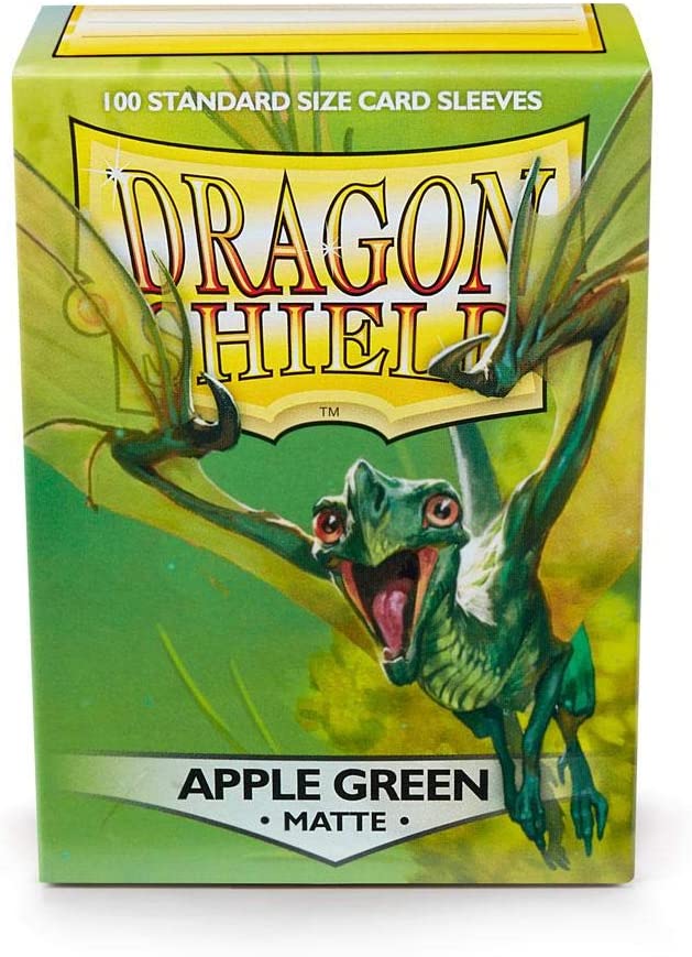 Dragon Shield Standard Size Sleeves Apple Green Matte 100CT