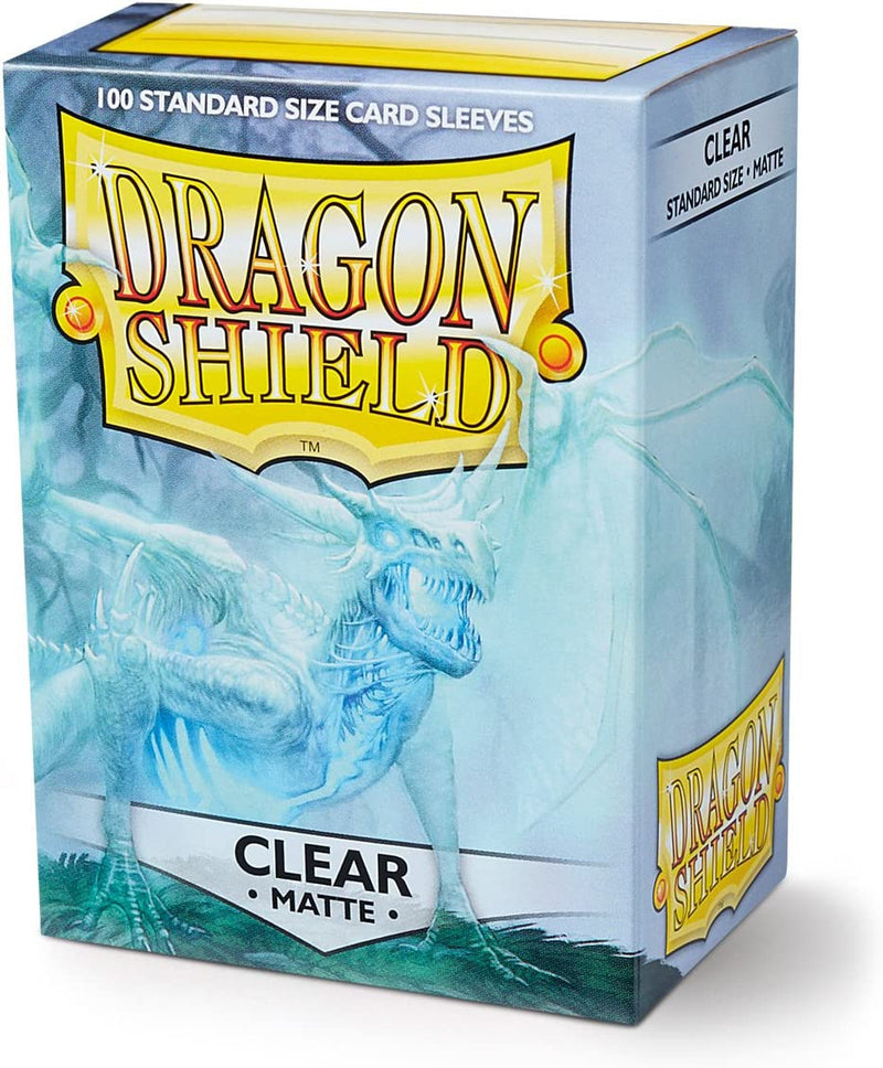 Dragon Shield Standard Size Sleeves Clear Matte 100CT
