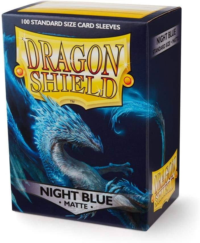 Dragon Shield Standard Size Sleeves Night Blue Matte 100CT