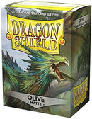 Dragon Shield Standard Size Sleeves Olive Matte 100CT