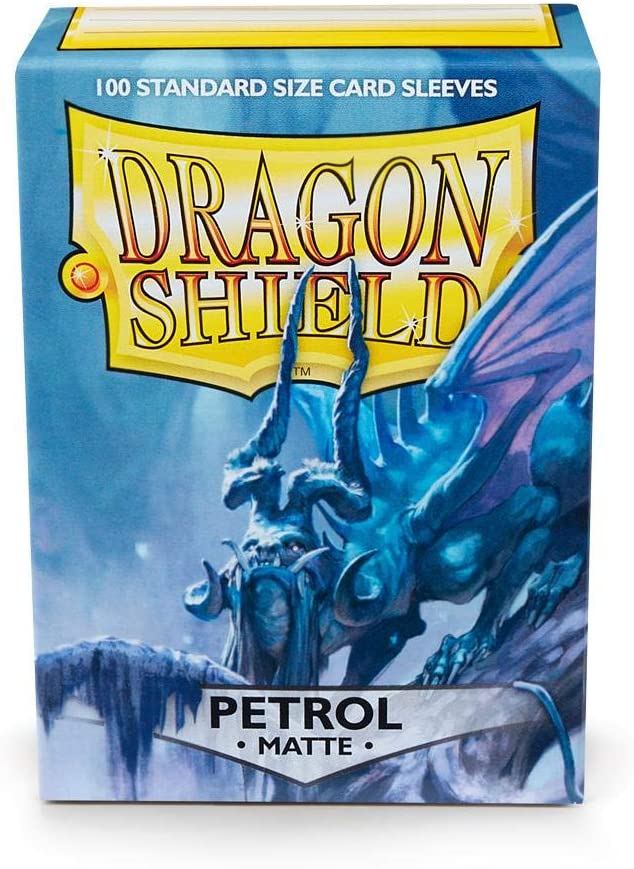 Dragon Shield Standard Size Sleeves Petrol Matte 100CT