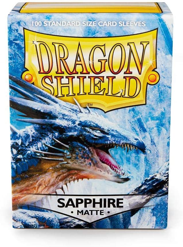 Dragon Shield Standard Size Sleeves Sapphire Matte 100CT