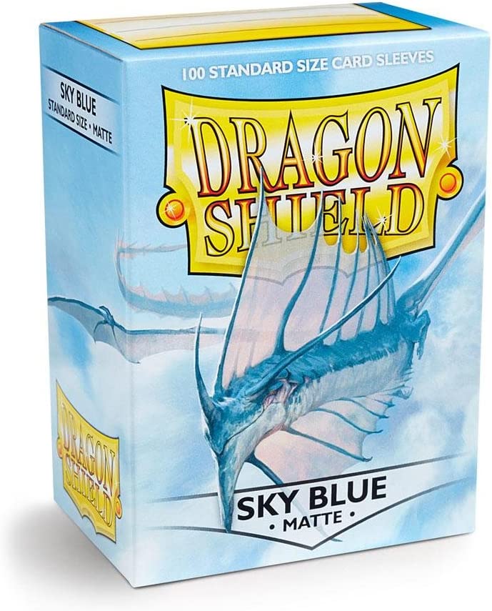 Dragon Shield Standard Size Sleeves Sky Blue Matte 100CT